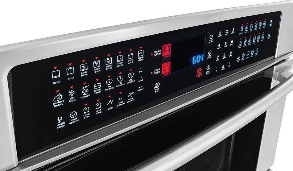 Electrolux EW30MC65PS30" Stainless Steel Electric Combination Wall Oven