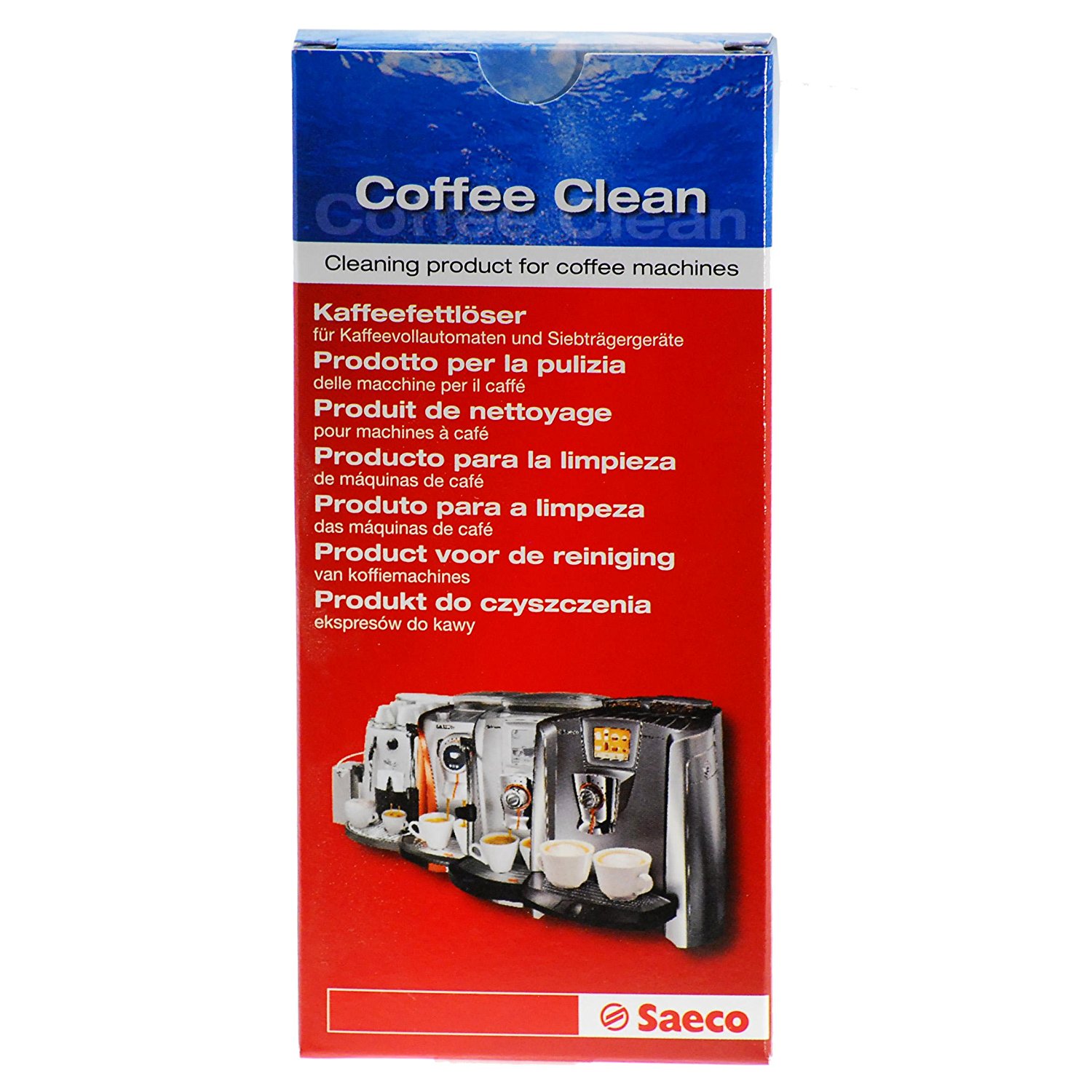 Saeco Coffee Clean, Coffee Fat Remover, 10 Tablets free image download