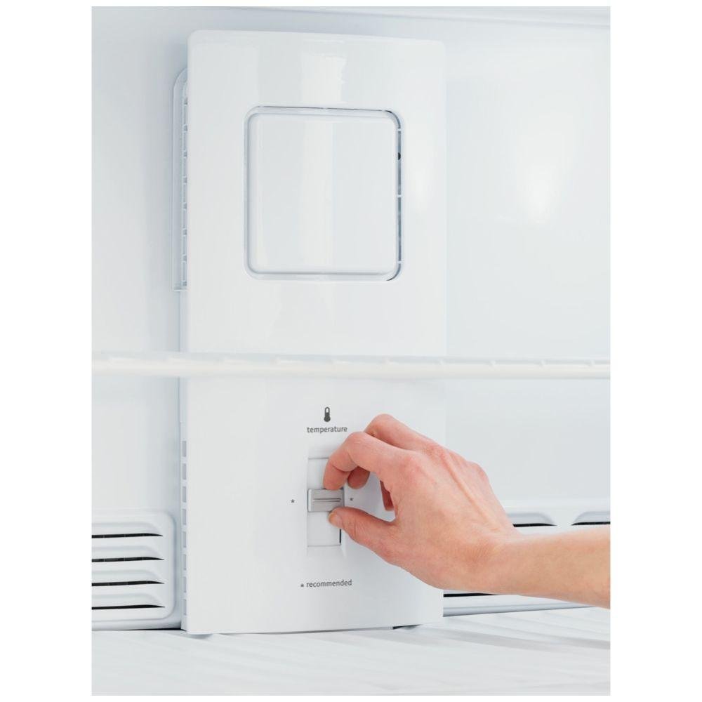 Refrigerator Frigidaire Top Freezer 18 cu ft White or Black Kitchen