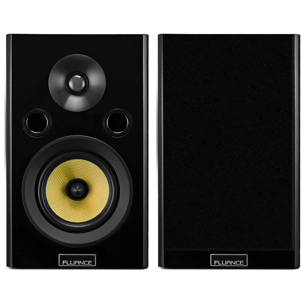 Fluance Signature Series HiFi Twoway Bookshelf Surround Sound Speakers