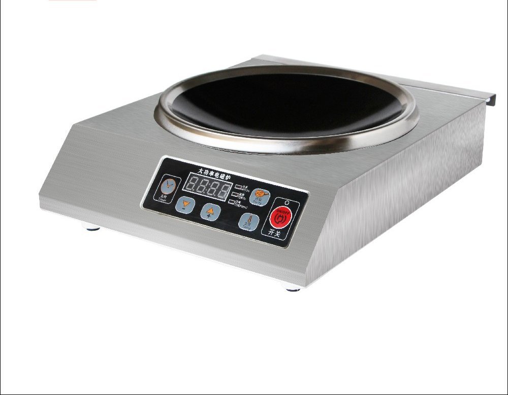 3500W Commercial Countertop Induction Wok Cooktop free image download