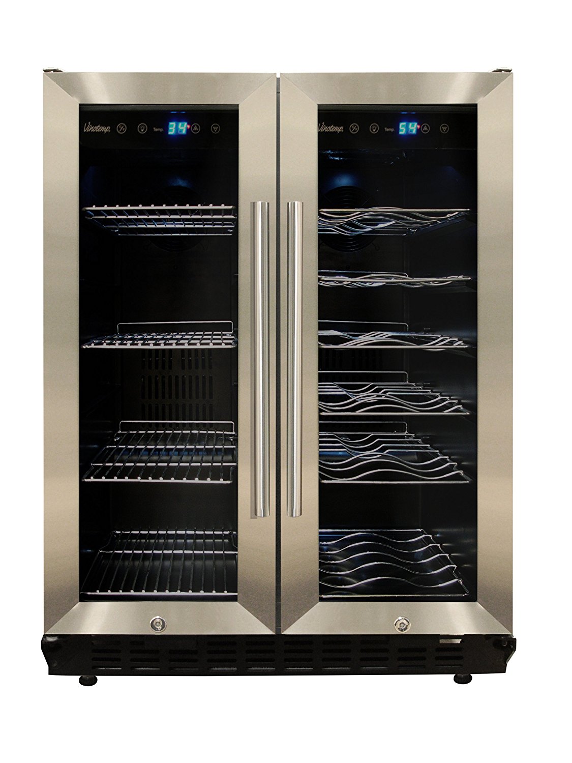 Vinotemp VNTVT36 DualZone Wine & Beverage Cooler free image download