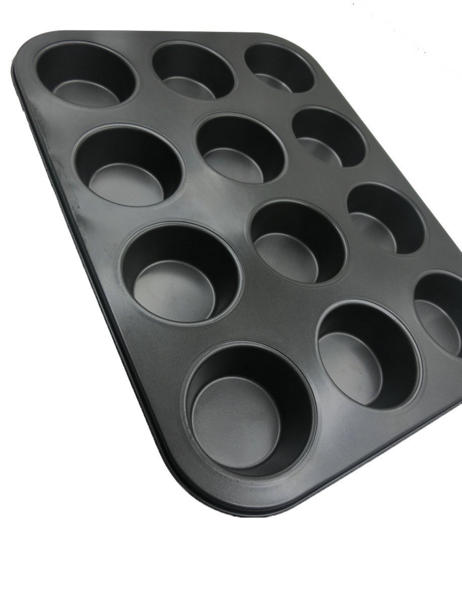 SUNFLOWERNonstickBakewareSiliconCupcakes 12 Cups Nonstick