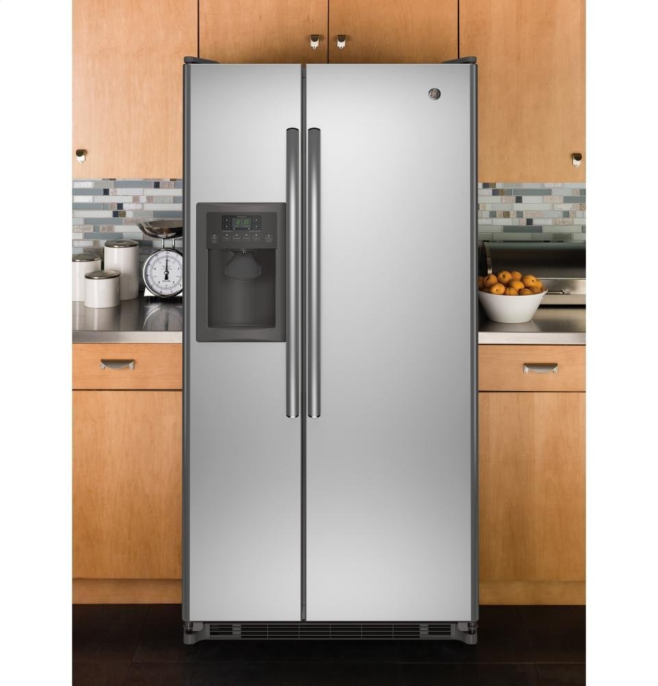 GE GSE22ESHSS 21.8 Cu. Ft. Stainless Steel SideBySide Refrigerator