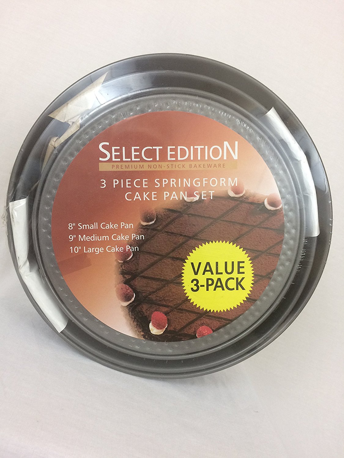 3 Piece Springform Cake Pan Set free image download