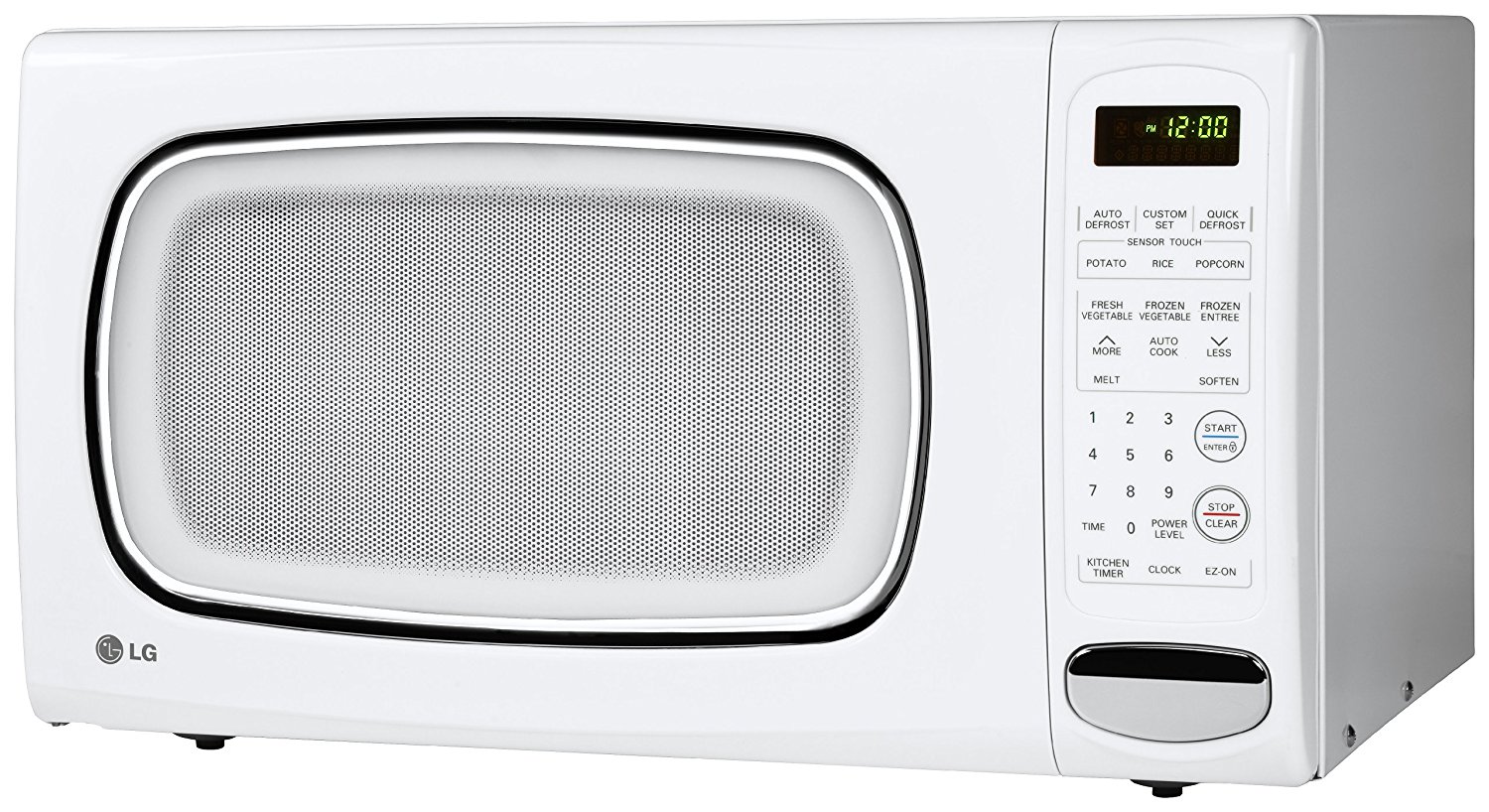 LG LCS1410SW 1.4 Cu Ft Counter Top Microwave Oven, White N5 free image