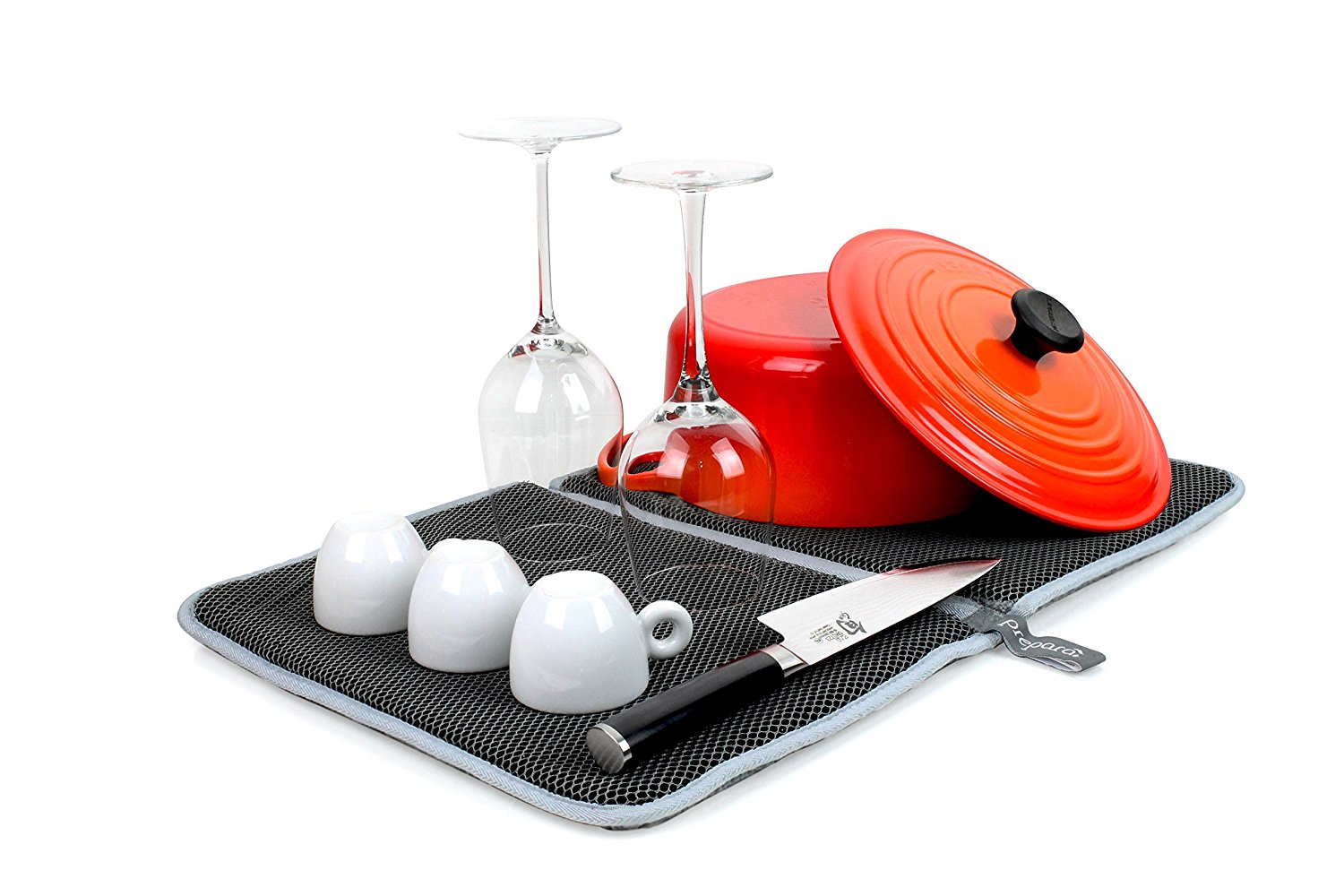 Metropolitian by Prepara Large Microfiber Hygienic Dish Drying Mat