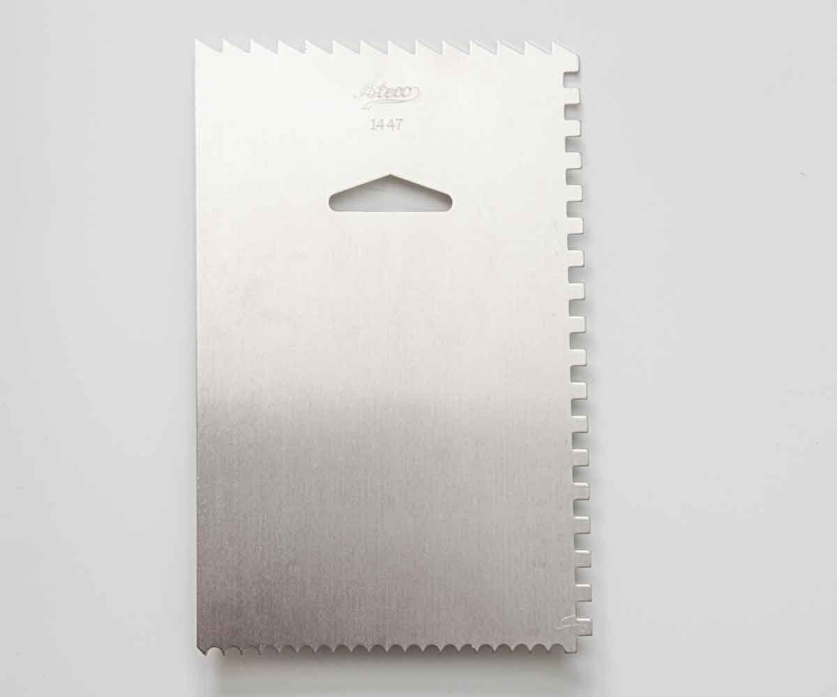Ateco Professional Cake Smoothing Comb free image download
