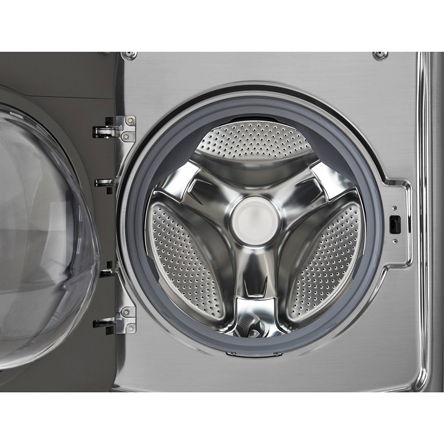 LG WM5000HVA 4.5 Cu. Ft. Graphite Steel Front Load Washer - Energy Star