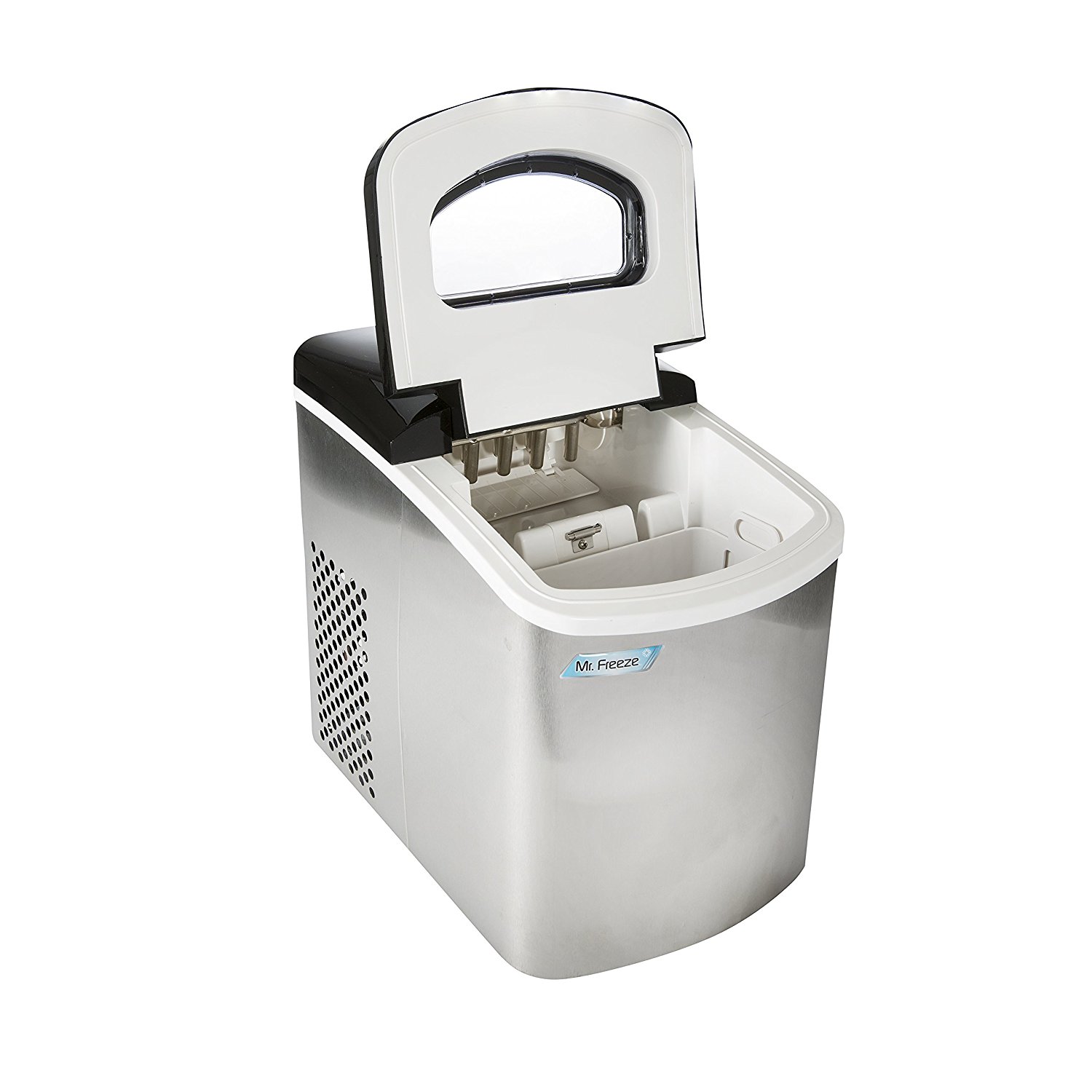 MaxiMatic MIM5802 Mr Freeze Portable Ice Maker, Stainless Steel N8