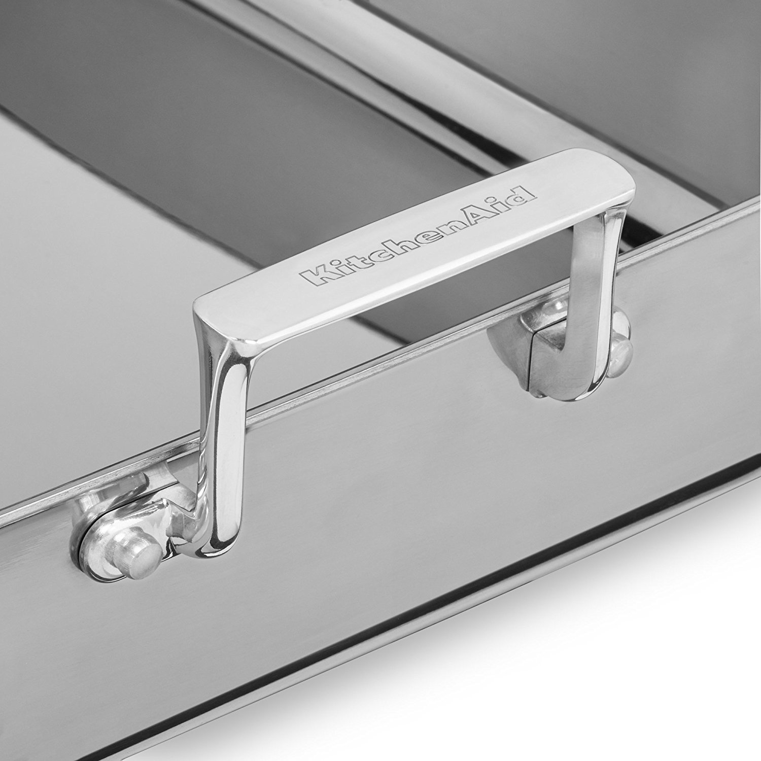 KitchenAid KitchenAid KC1T16RP 16" TriPly Stainless Steel Roaster with