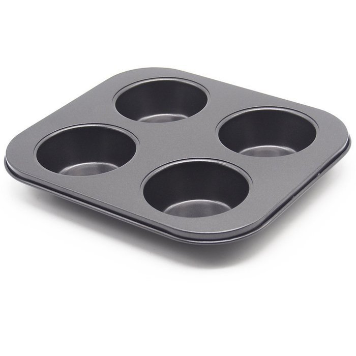 Wenwins 4 Cup Muffin Pansbaking cupsNon Stick Bakeware for Muffins N5