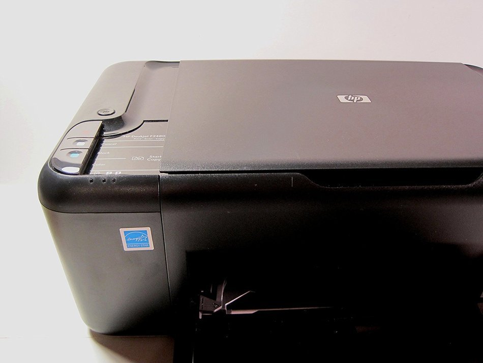 Hp Deskjet Computer Printer, F2480 AllInOne, Print/Copy/Scan N4 free