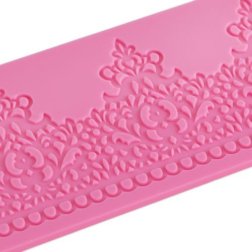 Anyana Silicone Crown Royal Lace Mat Embosser Cake Decorating Tool