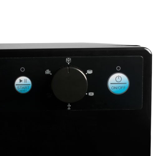 Countertop Dishwasher Premium Portable Stainless Steel Black Electric Stand Alone Compact Design