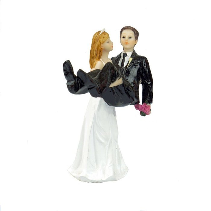 Homanda® A Romantic Dip Dancing Bride and Groom Couple Figurine Wedding