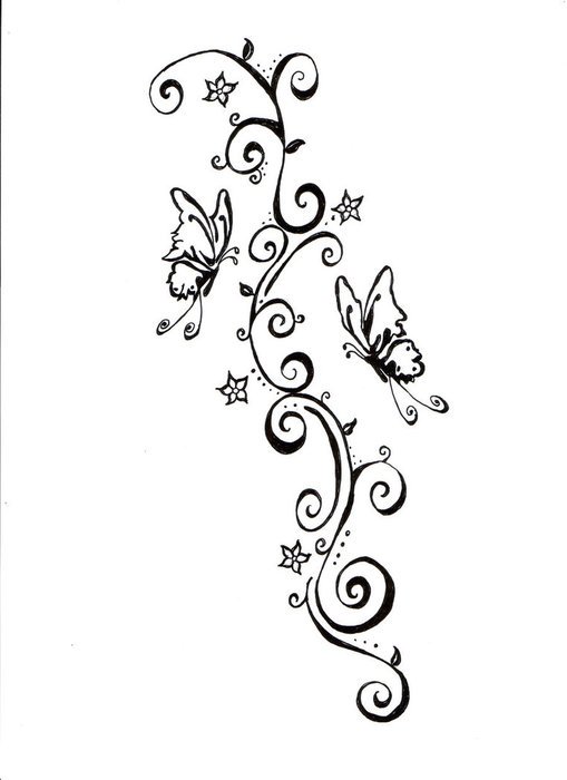 Cool Free Butterfly Tattoo Design Download References