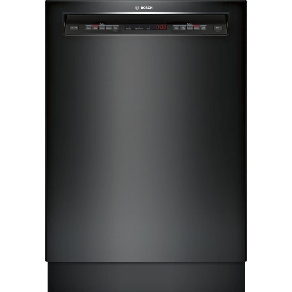 Bosch SHE65T56UC 500 24" Black SemiIntegrated Dishwasher Energy Star