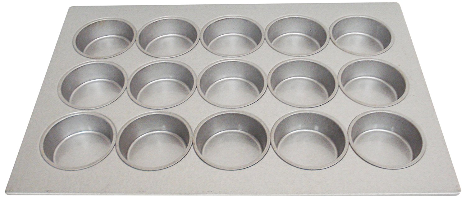 Magna Industries 15362 22Gauge Aluminized Steel Mini Cake Muffin Pan