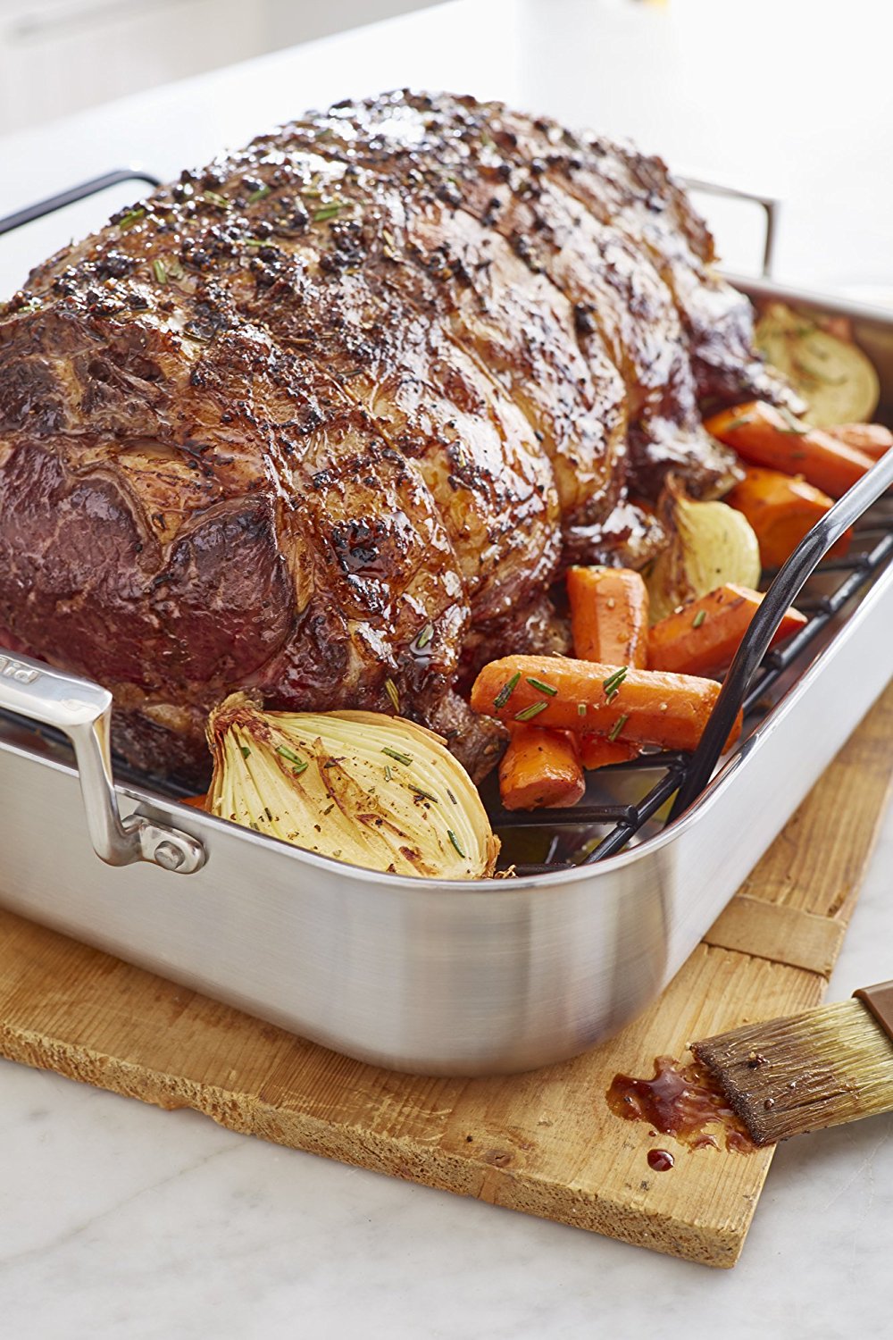 KitchenAid KitchenAid KC1T16RP 16" TriPly Stainless Steel Roaster with