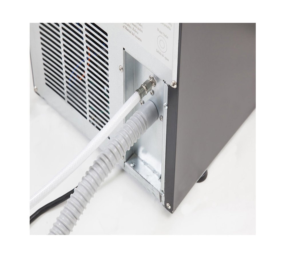 Whynter UIM502SS BuiltIn/Freestanding 50 lb Capacity Clear Ice Cube