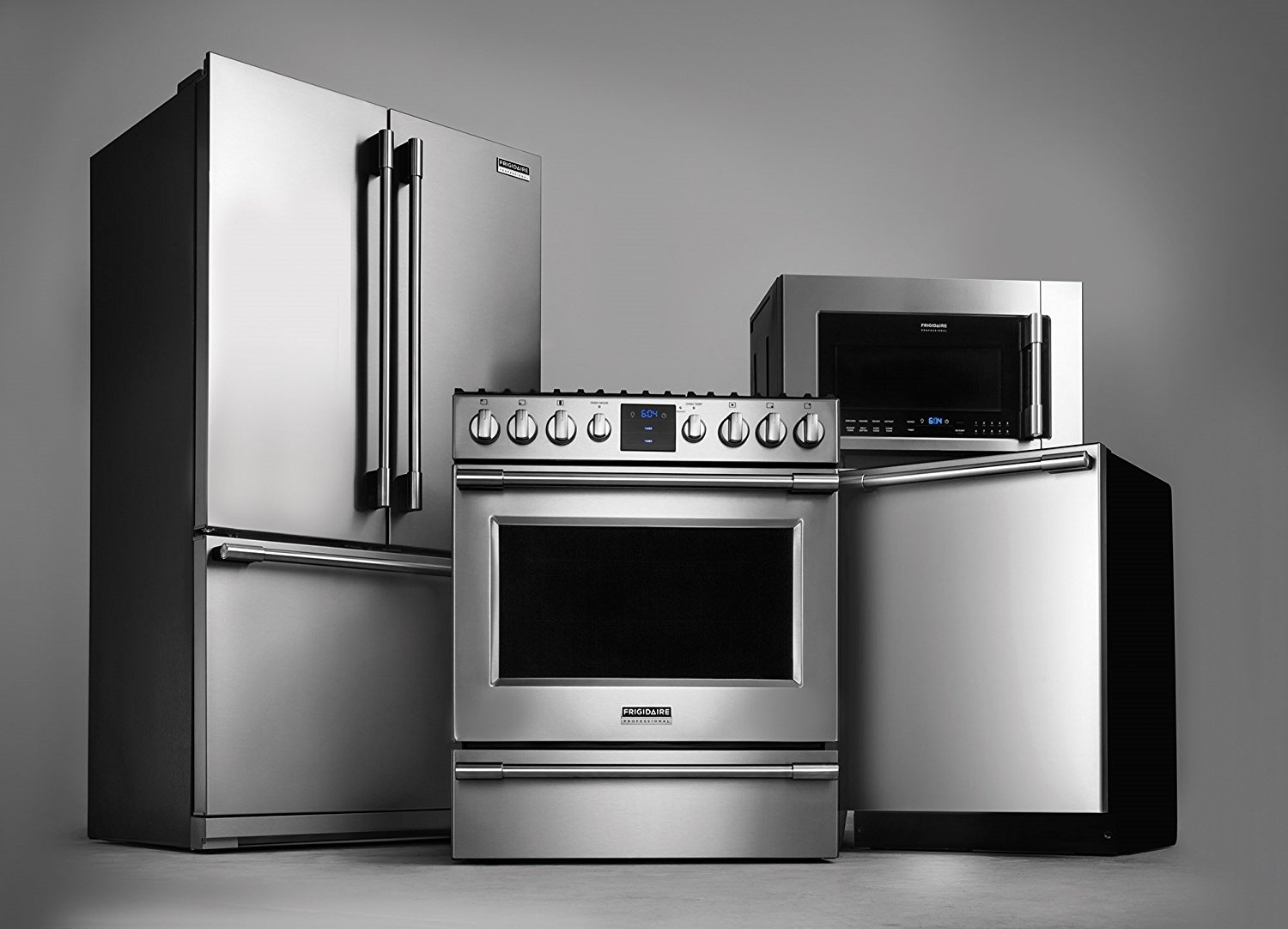 Frigidaire Professional Appliance Package with French Door Refrigerator