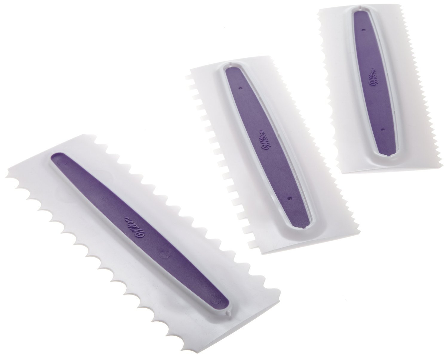 Wilton Icing Decorating 3 Piece Comb Set N2 free image download