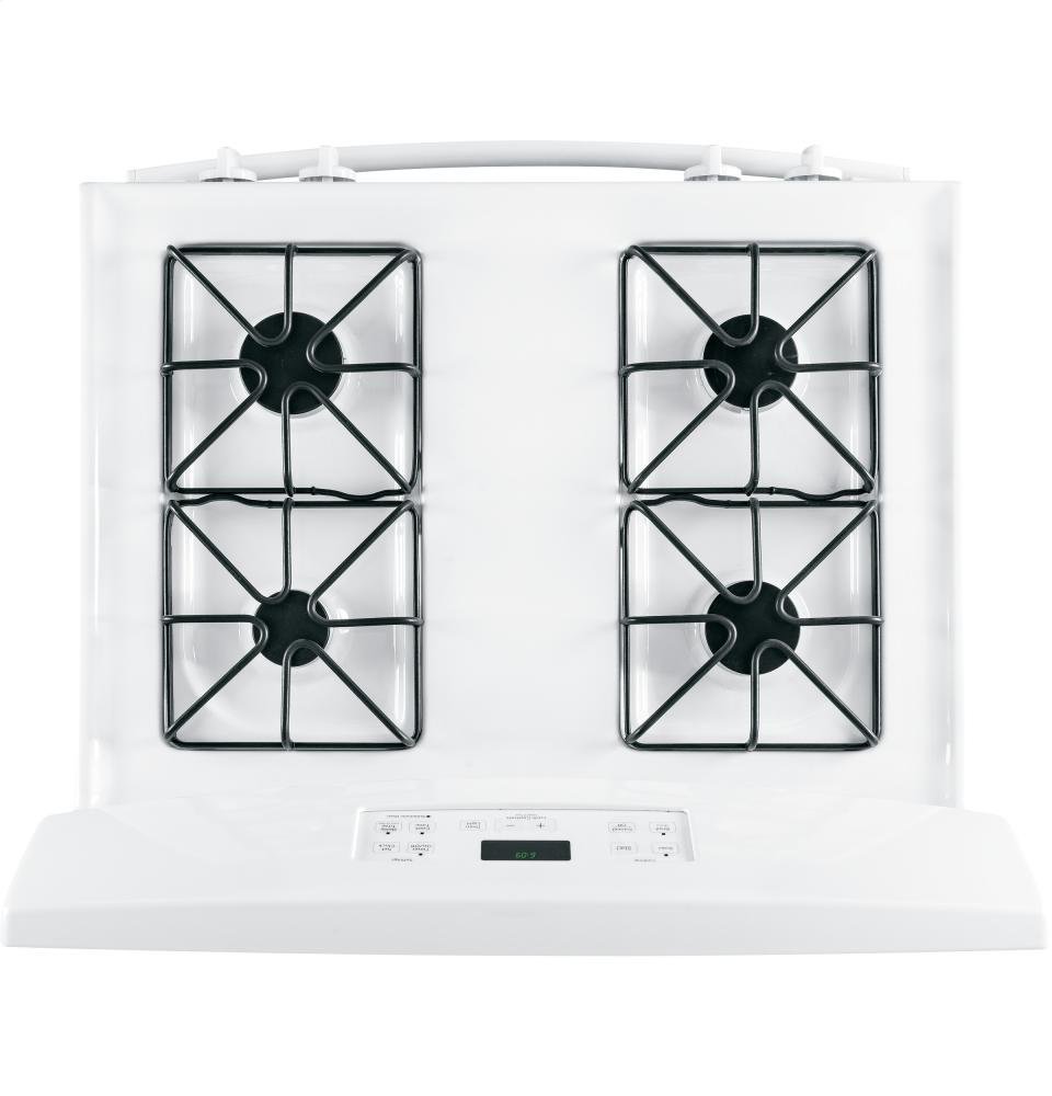 GE GIDDS632173 30" 4.8 cu. ft. FreeStanding Gas Range, White free