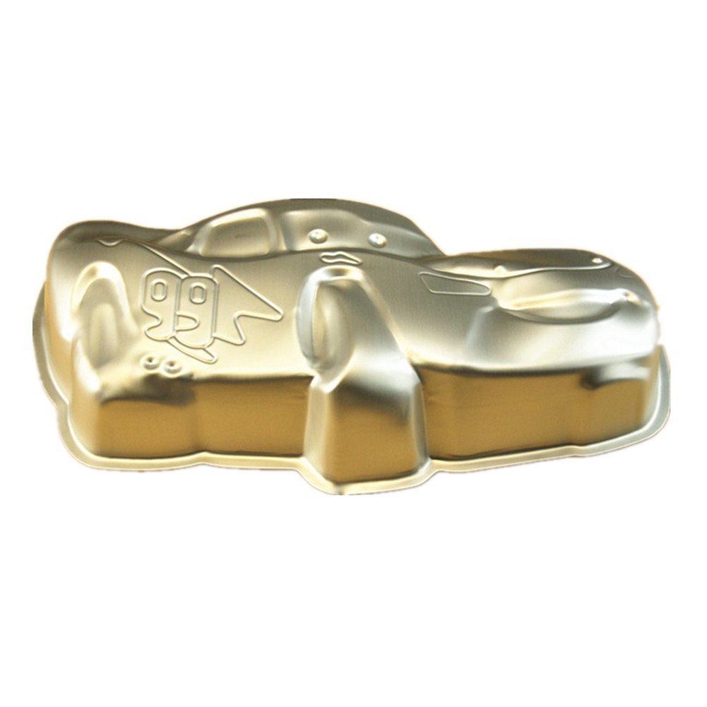 TANGCHU Aluminum Alloy Lightning Car Shape Cake Pan Cake Decorating