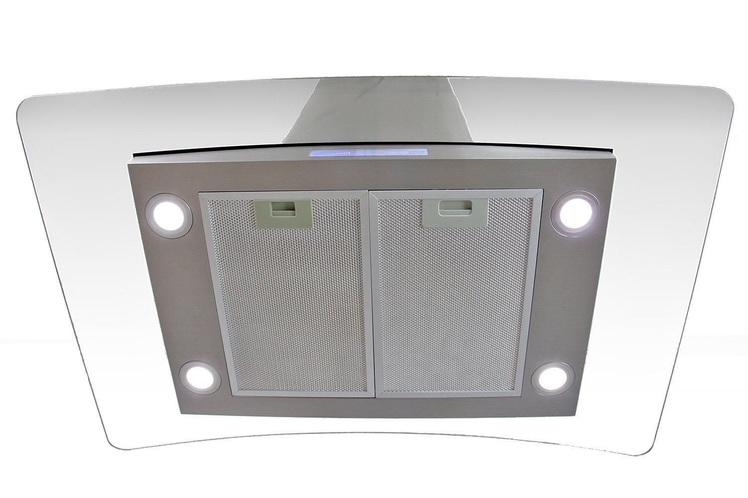 FIREBIRD Stainless Steel 36" Euro Style Island Mount Range Hood LED