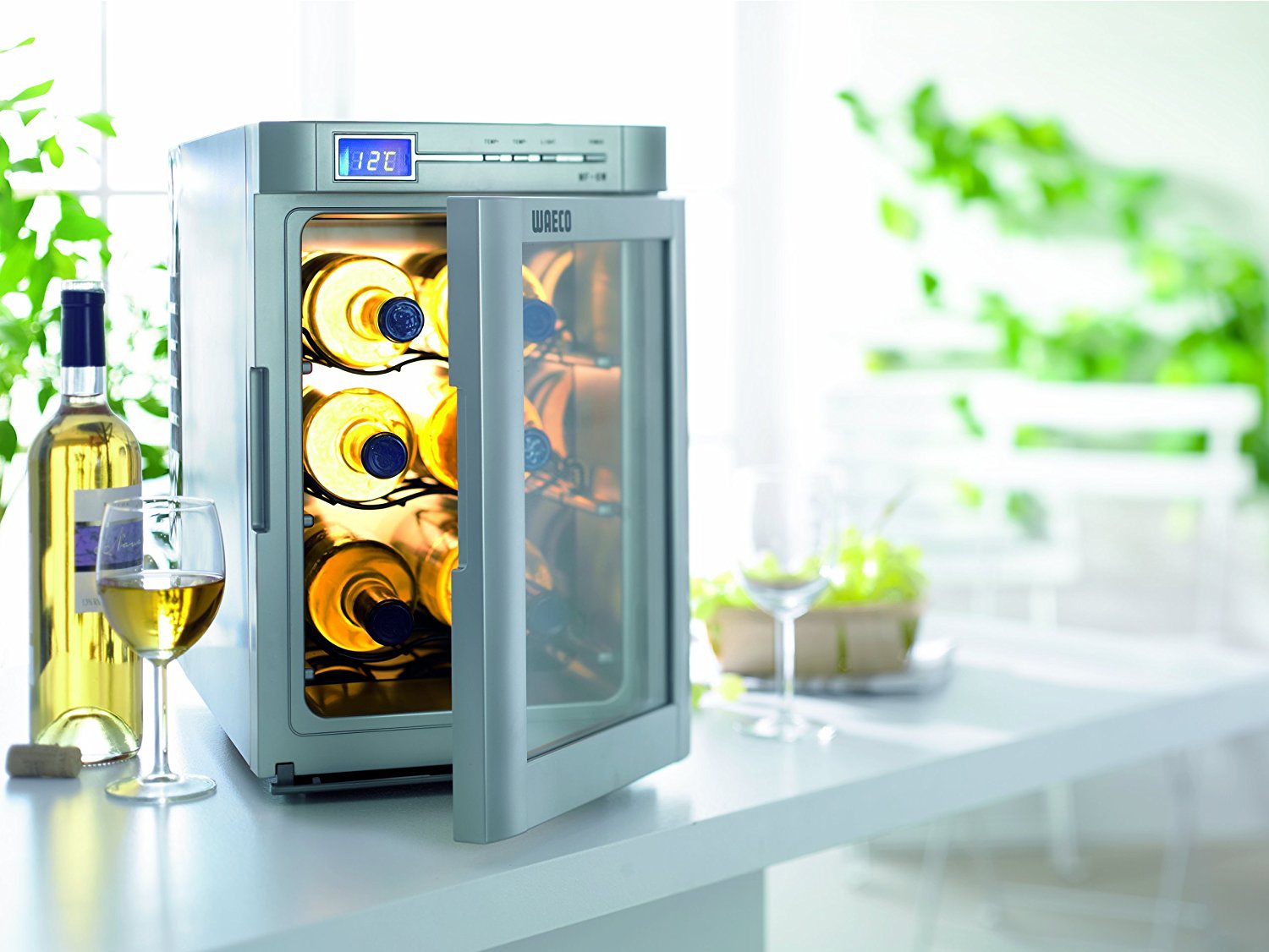Dometic MF6W Silver 6Bottle Wine Cooler N3 free image download