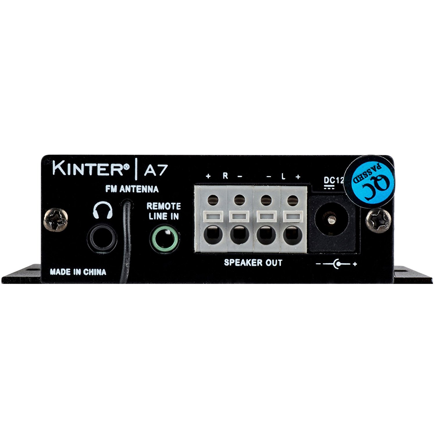 Kinter A7 2Ch Mini Amplifier for Motorcycles with IR and Handlebar