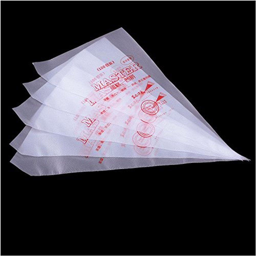 Tobson Disposable Icing Piping Cake Pastry Tip Cupcake Decorating Bags