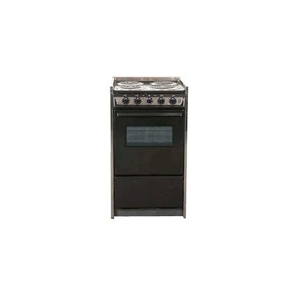 Summit Professional Series TEM115RW 20" SlideIn Electric Range with 4