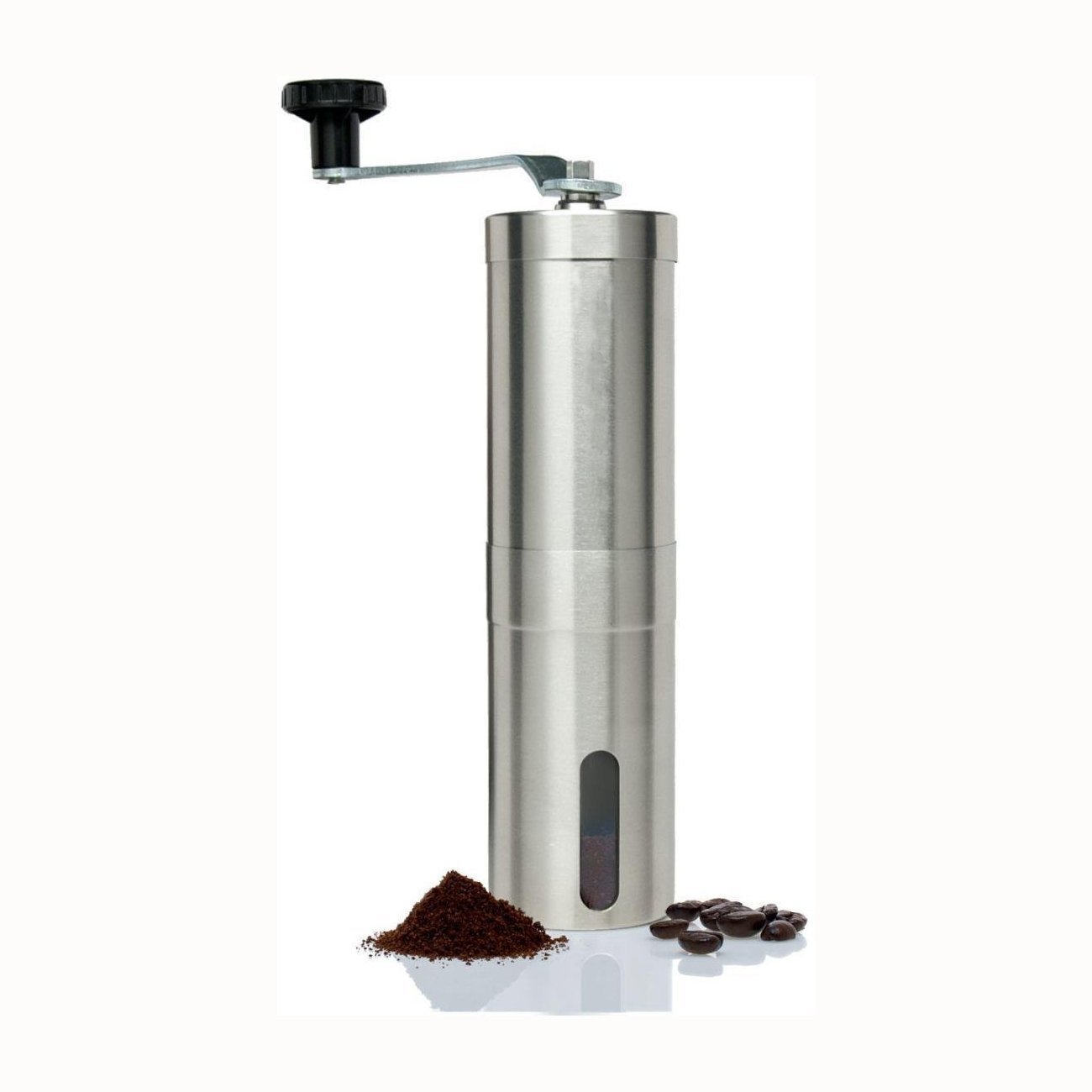 Cafetec Ceramic Burr Manual Coffee Grinder, Portable Coffee Mill