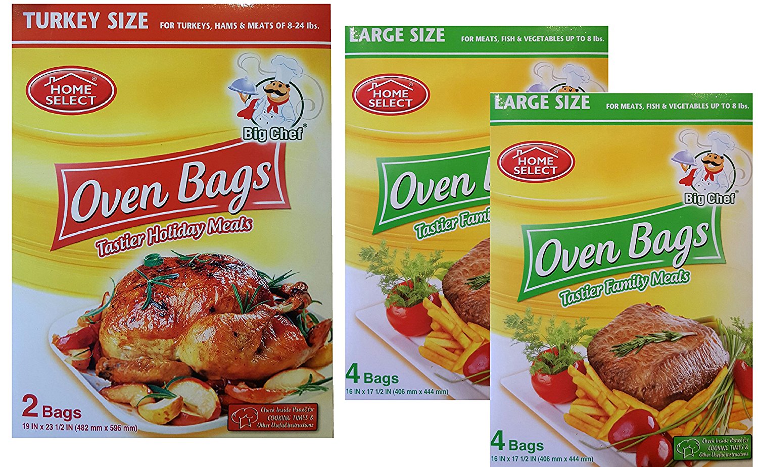 Large Oven Baking Bags for Cooking Turkey and Roaster Size free image