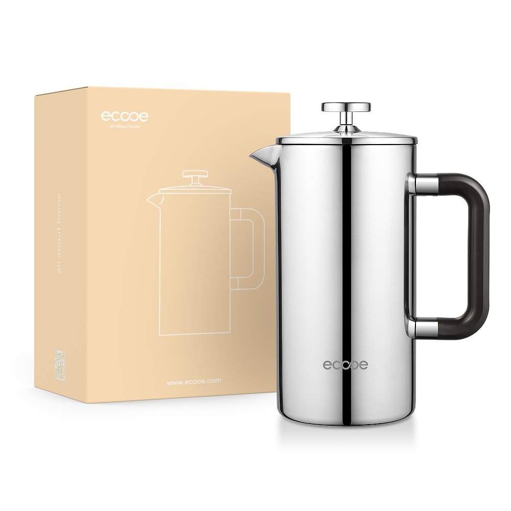 Ecooe French Press Coffee Tea Maker Coffee Press Pot With Stainless
