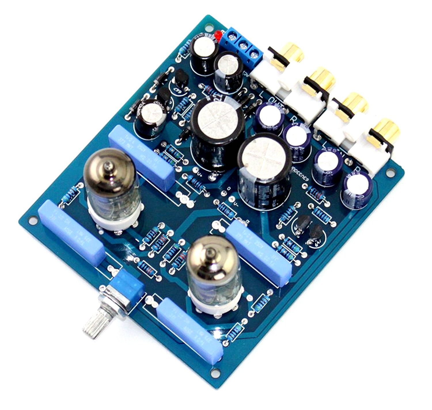 6J1 Tube Preamp Pre-Amplifier Board Musical like X10-D Circuit