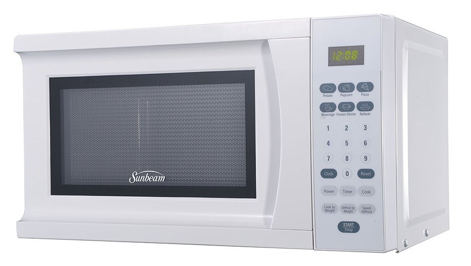 Sunbeam SGS90701WB 0.7Cubic Foot Microwave Oven, White N3 free image download