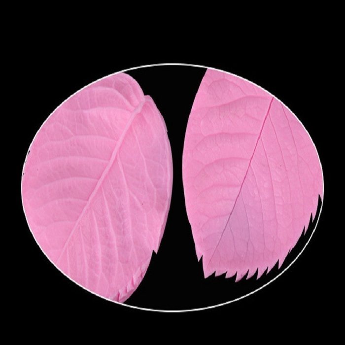 365mx DIY Leaf Shaped Silicone Press Mold Cake Decoration Fondant Cake