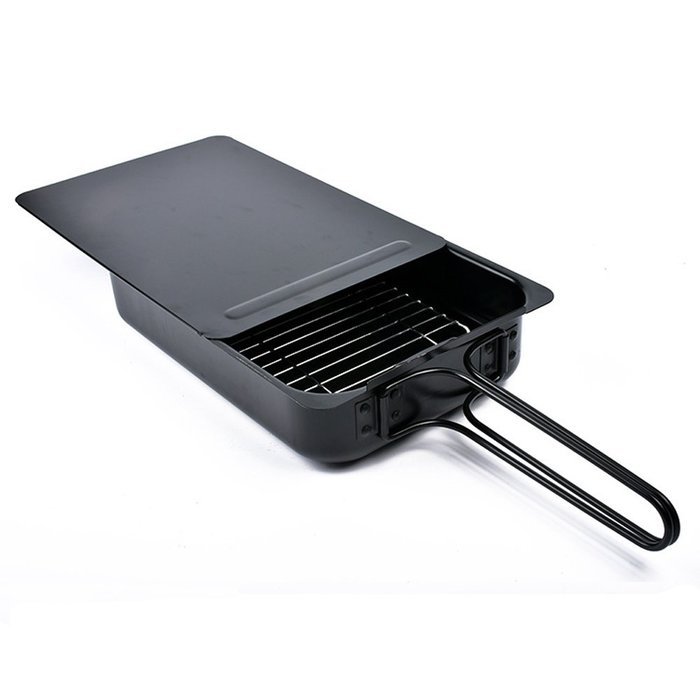 Lysport Carbon Steel Stovetop Grill Smoker Set N4 free image download