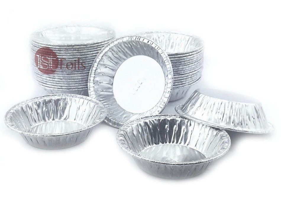 Aluminum Foil Mini Pie Pans 215/16" Very Small Pans for Pie/Tart Pans