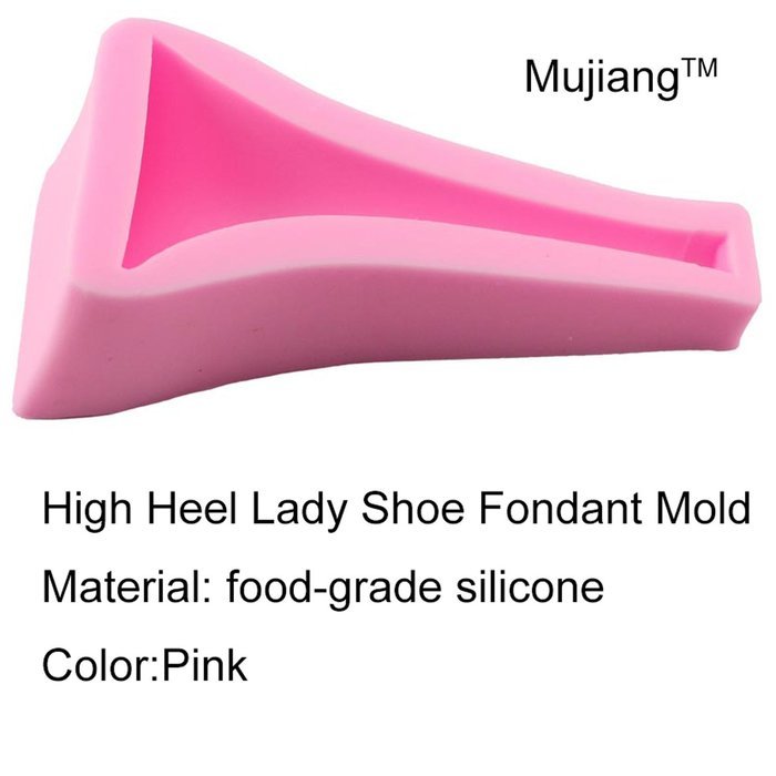 Mujiang Silicone Chocolate Mold Highheel Candy Making Kit Fondant Shoe