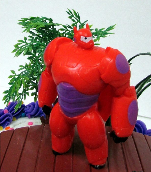 Big Hero 6 Birthday Cake Topper 26 Piece Set Featuring Hiro Hamada