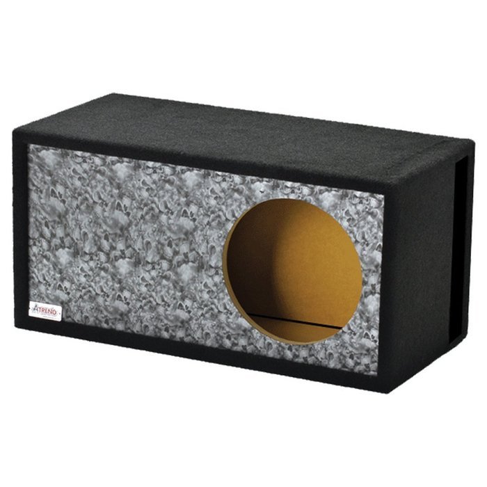 Atrend 10LSVB White Carbon Fiber 10" Single Vented SPL Custom