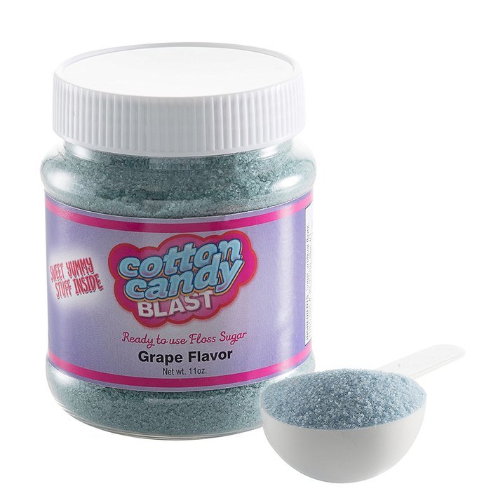 Cotton Candy Floss Sugar Fun Pack Blue Raspberry, Cherry & Grape