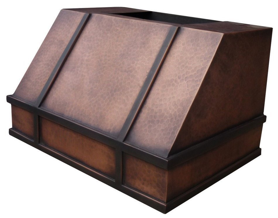 Copper Best H11 302118L Copper Range Hood with Liner and Internal Motor