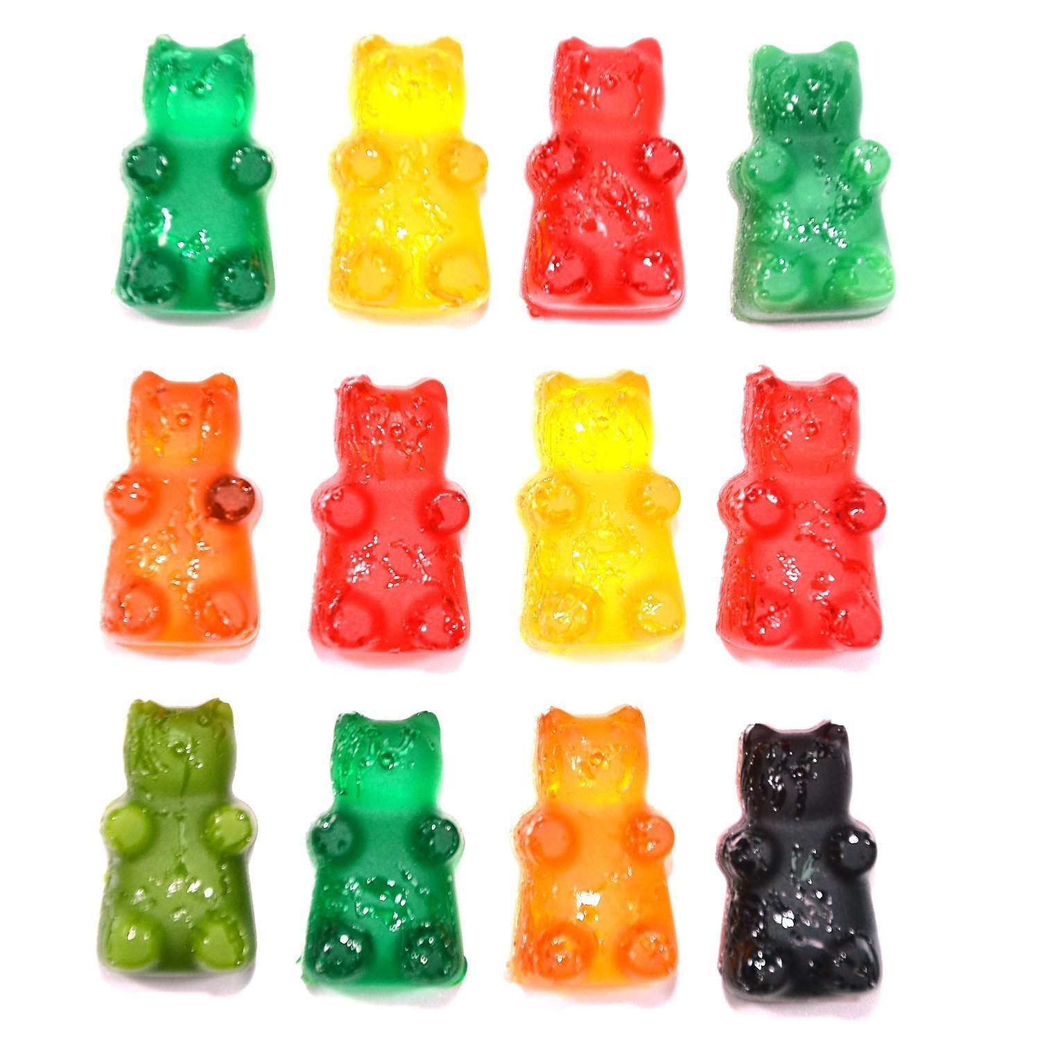 Ticent Silicone Gummy Bear Candy Molds 50 Cavity (Pack of 2) N4 free