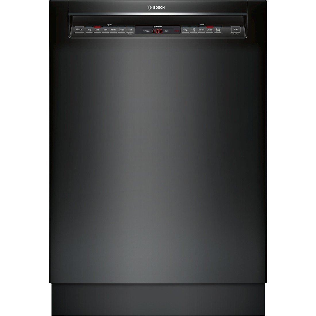 Bosch SHE68T56UC 800 Series 24" Black Semi Integrated BuiltIn