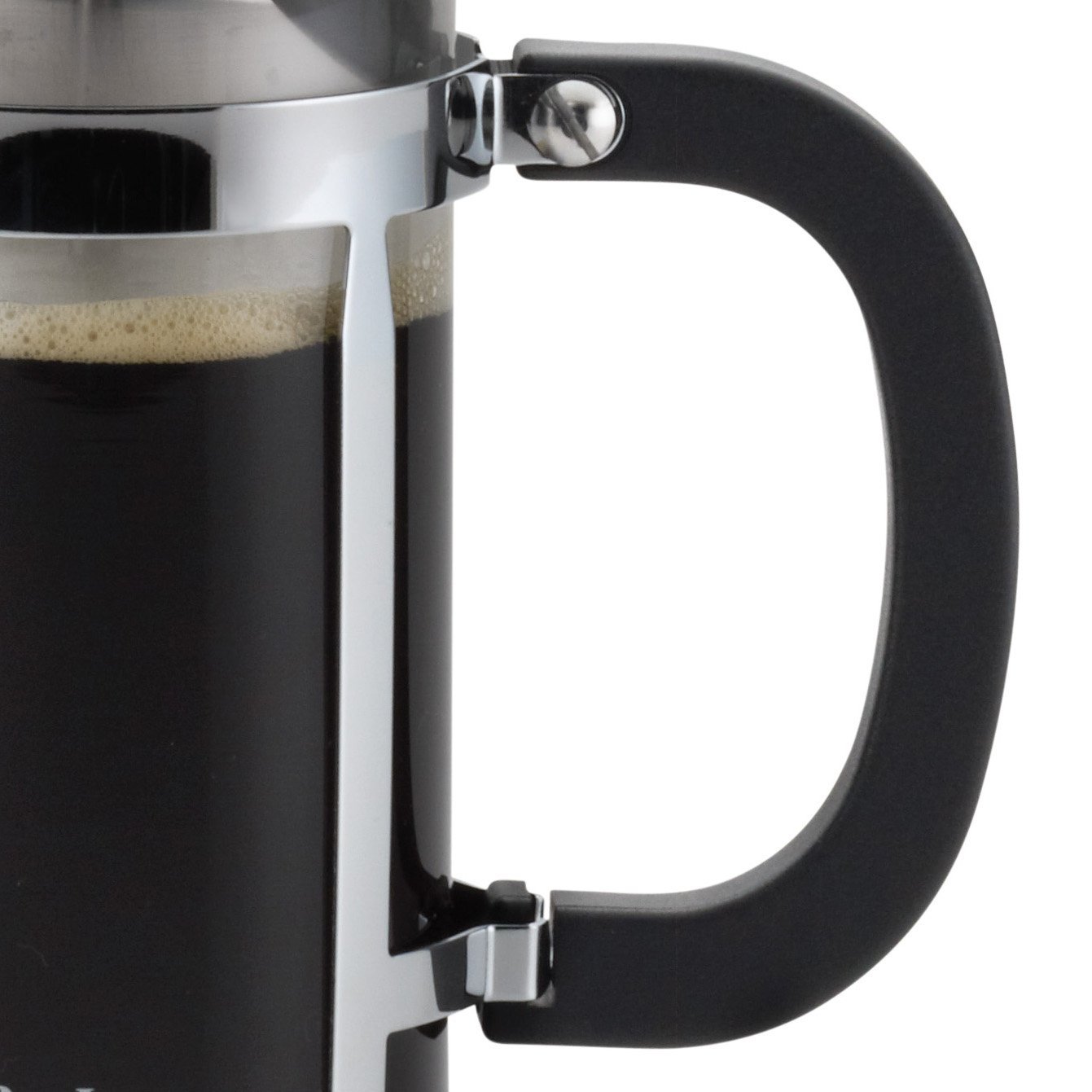BonJour Coffee Stainless Steel French Press with Glass Carafe, 12.7